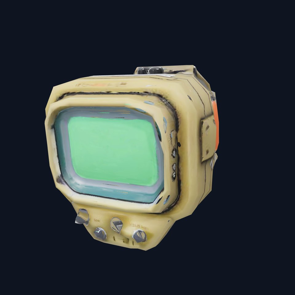 Futuristic Wearable Device Model Pack